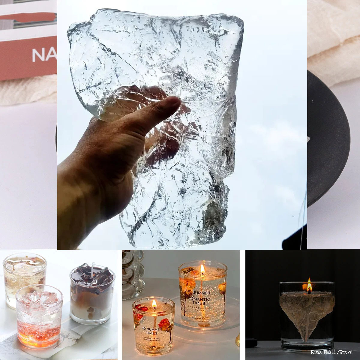 Candle Making Material Wholesale - 100G Jelly Wax Wholesale DIY Handmade