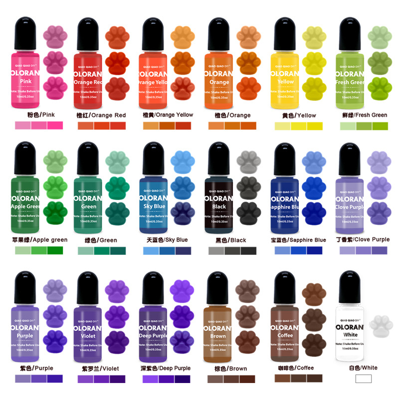 Candle Making Easy - 20 Colors Candle Dyes Wax Candles