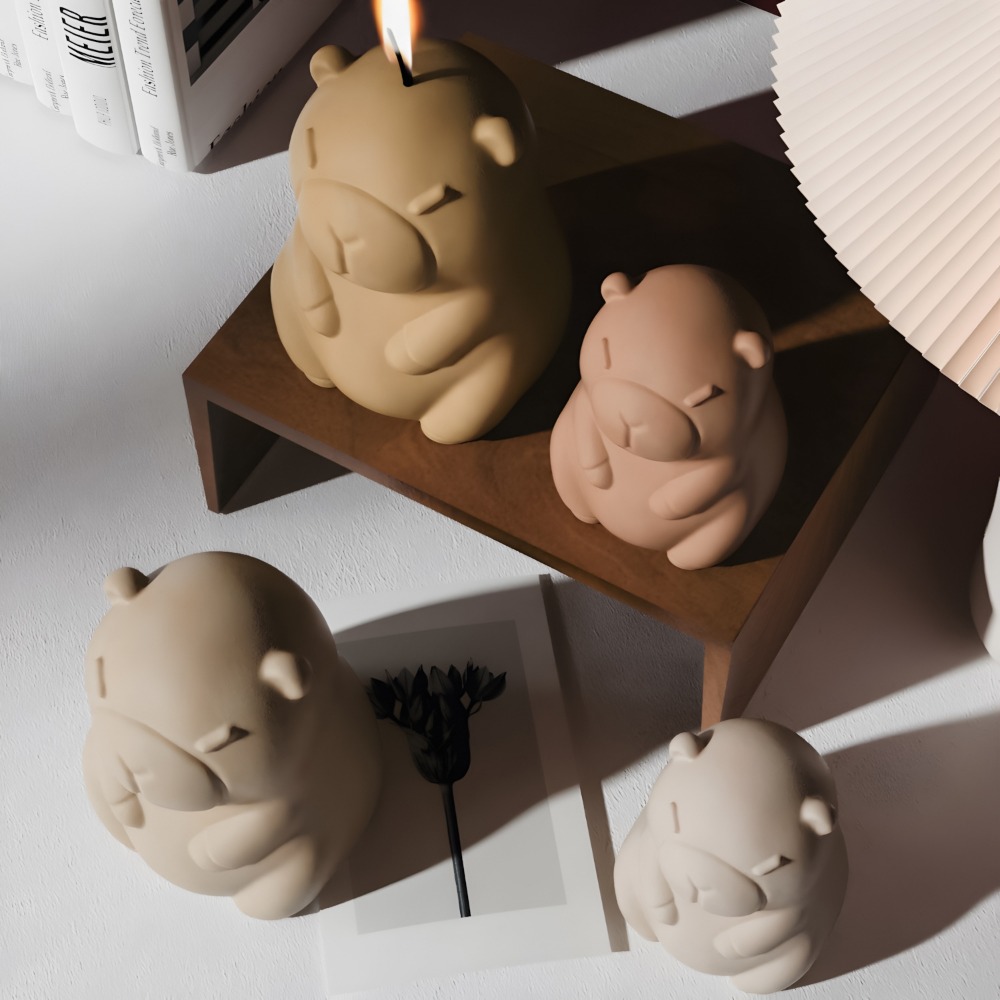 Standing Capybara Scent Candle - Candle Making Easy 评论和价格