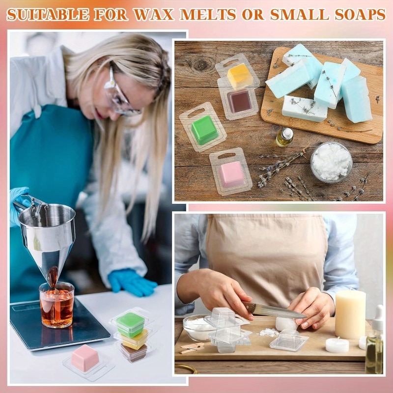 20/50pcs Clear Plastic Wax Mel - Candle Making Wax Melter 评论和价格