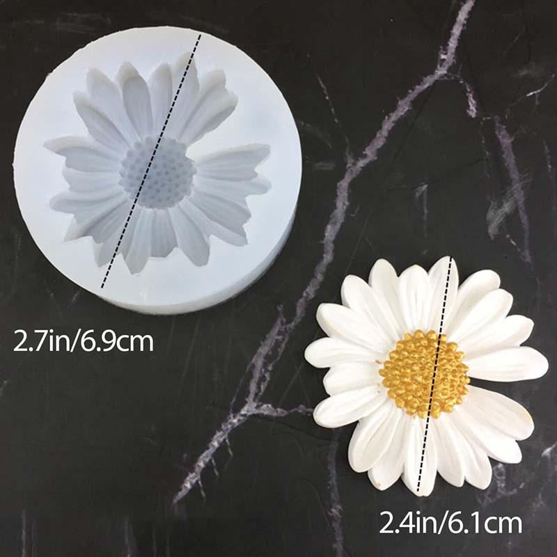 DIY Candle Silicone Mold Daisy - Candle Making Easy 评论和价格